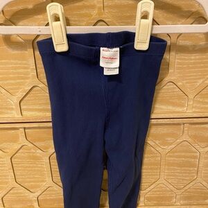 Hanna Andersson navy toddler girl Leggings